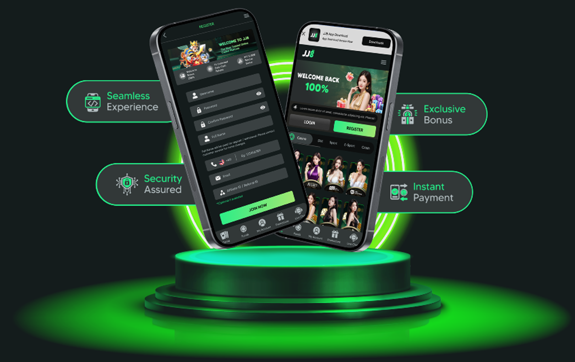 JJ8 App Banner